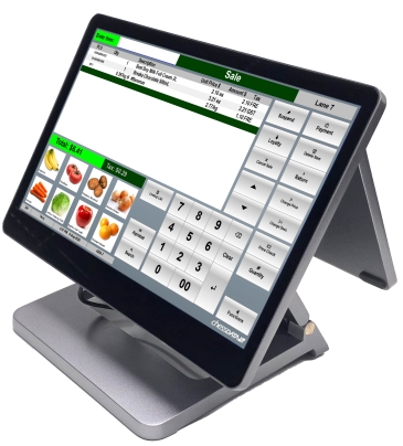 POS terminal running Chess Retail